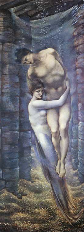 The Depths of the Sea Edward Burne-Jones